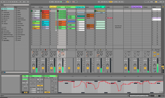 Ableton live new interface